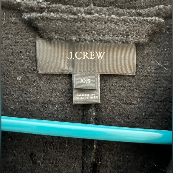 J Crew Sabina Boiled Wool Belted Wrap Coat - Picture 5 of 5